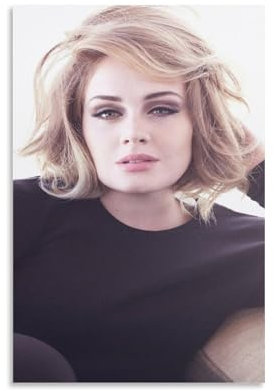 MADOMMED Adele New Album 2021 Poster Poster Dekorative Malerei Leinwand Wandkunst Wohnzimmer Poster Schlafzimmer Malerei,Wandkunst Bilddruck Moderne Familienzimmer Dekor 12x18inch(30x45cm)