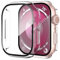 Generisch Case with Glass for Apple Watch 10 42mm, Full Coverage Protection, Ultra Slim, 9H, Drop and Crash Resistant,Prevents Scratches, 2 Pack, Transparent