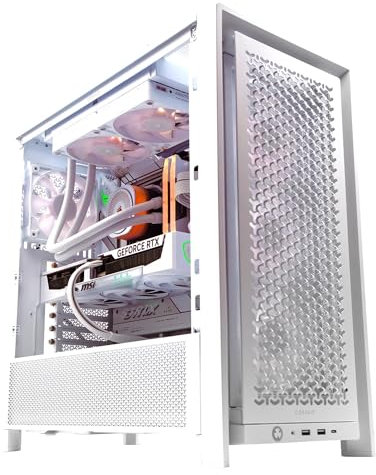 Epical-Q Ordenador sobremesa Gaming Battleship-W Bronze II AMD Ryzen 7 7800X3D, 32GB, 2TB SSD NVME, RTX 5070Ti + Windows 11 Pro