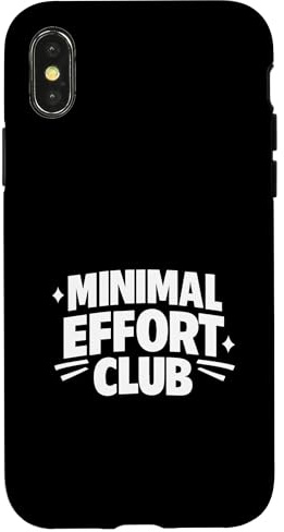 Hülle für iPhone X/XS Club mit minimalem Aufwand