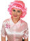 Fun Shack Perücke Damen 50er Jahre, Rosa Cosplay, Perfekt für Karneval und Kostümveranstaltungen, Einheitsgröße