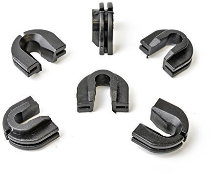 10x Grille Clip TRANSPORTER CARAVELLE T4 Radiator Grille