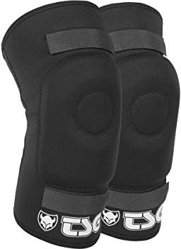 TSG Erwachsene Knieschützer Knee-Gasket Brace AD Knieschoner, Black, S/M