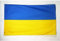 AZ FLAG - Drapeau Ukraine - 150x90 cm - Polyester léger - Drapeau Ukrainien Avec Oeillets Métalliques Intégrés - 80g