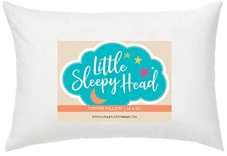 Little Sleepy Head Jugendkissen, 40,6 x 55,9 cm, weich und hypoallergen, besserer Schlaf für Kinder, perfekte Größe