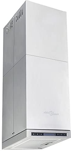 vidaXL Campana Extractora de Techo Pantalla Sensor Táctil 756m³/h LED Cocina