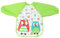 1 St¡§? Kinder Kunst Kittel Kinder Langarm wasserdichte Malsch¡§?rzen mit Eulendruck f¡§?r 1-3 Jahre gr¡§?n