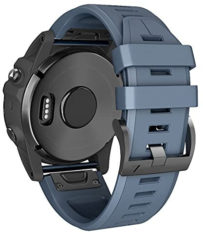 ANBEST Armband für Garmin Fenix 5/6/7/6 Pro/7 Pro, 22mm Schnelle Anpassung Armbänder Kompatibel mit EPIX 2/EPIX Pro 47mm/Fenix 5 Plus/Forerunner 965/955/945/935/745 Ersatzarmband, Stein