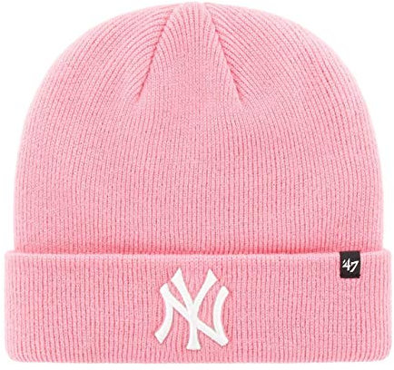 '47 Brand Beanie Wintermütze - Basic New York Yankees rosa