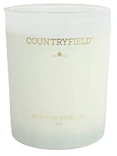 Countryfield Spa Duftkerze rund weiß 13cm