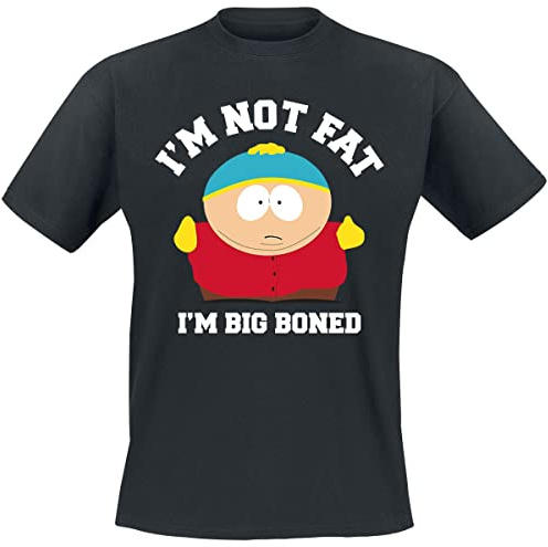 South Park I´m Not Fat, I´m Big Boned! Männer T-Shirt schwarz
