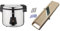 Buffalo Electric Rice Cooker 6L 345X460X400mm Pressure Warmer Steamer & Benriner BN-1 Japanese Handheld Mandolin Slicer with Three Interchangeable Stainless-Steel Blades-Ivory
