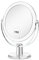 CLSEVXY Schminkspiegel mit Ständer, 1-fach/15-fache Vergrößerung, doppelseitig, 360-Grad-schwenkbarer Vergrößerungsspiegel, 16.25 cm, tragbarer Tisch, Schreibtisch, Rasieren, Make-up-Spiegel