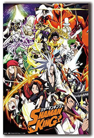 Shaman King Poster Größe 11 x 17(28 x 43 cm) Dekorative Rahmenloses Kunst Geschenk