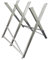Saw Horse Log Holder Heavy Duty Chainsaw Metal RocwooD Sawing Serrated 150KG