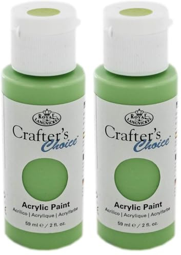 Royal & Langnickel Emerald Green Acrylic Paint - 59ml (Pack of 2)