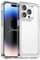 AQ Mobile Funda para Apple iPhone 15 Pro Transparente Silicona Carcasa Case Antishock Bumper Protección