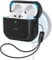 ESR für AirPods 4 Hülle, kompatibel mit AirPods 4 Gen (2024) (USB-C), Unterstützt kabelloses Laden, Schutzhülle mit Handschlaufe, Magnetischer Deckel, Orbit Hybrid Hülle, Schwarz