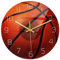 Luxshiny Basketball Wand Uhr Kreative Design Uhr Mit Mute Bewegung Dekorative Wanduhr Für Wohnzimmer Schlafzimmer Und Arbeitszimmer Material Große Arabische Ziffern Für Sportliebhaber