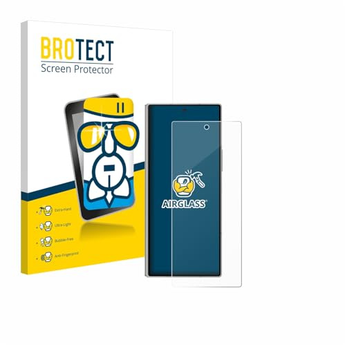 BROTECT Schutzglas für Samsung Galaxy Z Fold 6 5G Schutzfolie Panzer Folie Glas Displayschutz Made in Germany [Kratzfest 9H, Anti-Fingerprint]