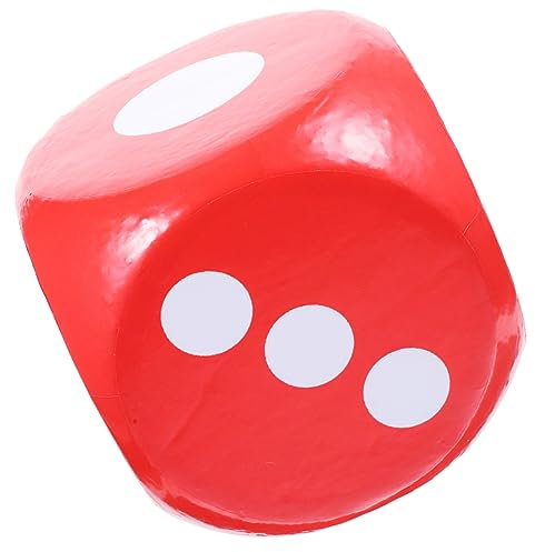 KONTONTY Dado Gigante in Schiuma Gioco Da Festival Prop Attività Per Feste Casa e Bar Dado Per Giochi Educativi e Intrattenimento