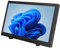 flexman 10Inch Portable Monitor, 1024 X 600 HD Laptop External Display with Dual Speakers Multimedia Interface Bracket, 178° Wide Angle Ultra Slim Mini Monitor for PC Phone