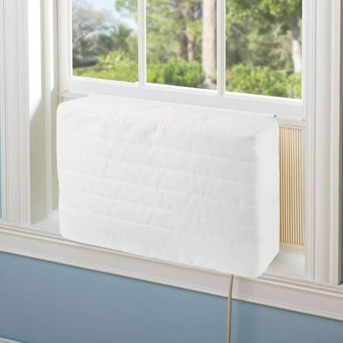 Outdoor Air Conditioner Cover, Wall Mount Air Conditioner Cover, Anti-Snow Air Conditioner Protector With Elastic Edges, 53 * 38 * 7cm