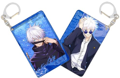 Sonsoke Satoru Gojo Geto Suguru Game Anime Acryl stehender Schlüsselanhänger Schlüsselanhänger Dekoration (Satoru Gojo), Satoru Gojo, Large