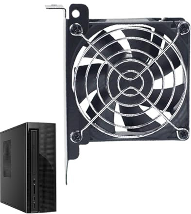 WJnflQN CREELLO GPU del computer, ventola di raffreddamento della scheda grafica | Plug e riproduzione della ventola per ventola per la custodia per pc a basso rumore a 4 pin - Allegato per computer