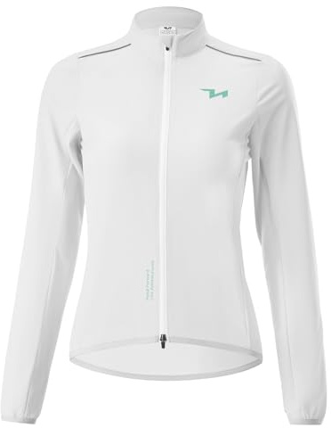 ROCKBROS TVI Fahrradjacke Radjacke Windbreaker für Damen | Atmungsaktiv, Leicht, für Laufen Pendeln Wandern Camping Outdoor-Sport