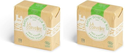Sanfte Seife Bio Mandel (Packung mit 2)