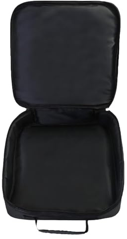 Car Tools Jumper Cable Bag – Circular EV Charger Case, Fire Retardant Material, Non Slip Ergonomic Webbing Grip | Compact Space-Saving Design for Emergencyy Battery Jumper Cables and Leads