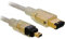 DeLock FireWire Kabel Kabel IEEE1394 6 pin - 4 pin 2.0 m