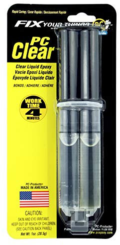 PC Products 70147 Líquido Adhesivo de Resina Epoxídica, 1oz, Transparente