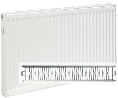 Ultraheat Double Convector - 5746 BTU's - Size 600mm high x 900mm wide