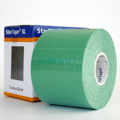 Star-Tape Kinesiologie-Tape 5,5m x 5 cm, grün