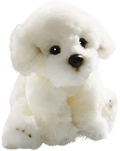 Carl Dick Bichon Hund sitzend, Plüschtier, Kuscheltier ca. 24cm 3216