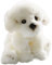 Carl Dick Bichon Hund sitzend, Plüschtier, Kuscheltier ca. 24cm 3216