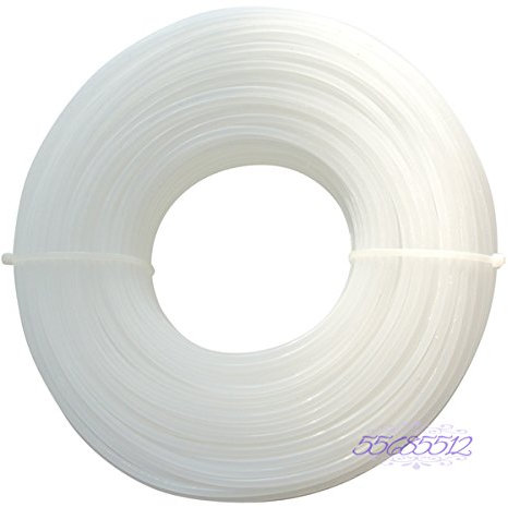 Rasentrimmer Motorsense Rasentrimmer NYLON Cord Line 3,0 mm rund Rolle, weiß 500 g