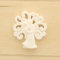12X Gessetto Albero della vita con coppia 4.5cm DECORAZIONE BOMBONIERA