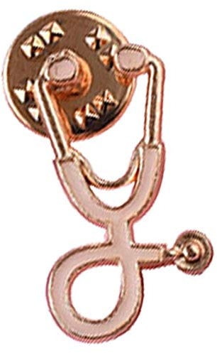 PiniceCore Krankenschwester Buttons Medical Broschen Für Frauen Art Und Weise Bunten Metall Stethoskop Schmuck Herren Jacken Abzeichen Zubehör