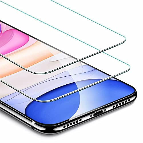 Cracksin [2 Stück] Panzer Schutz Glas für iPhone 11 Displayschutzfolie 9H Härte, Echt Hart Tempered Glass, HD, 2.5D, Ultra-klar, Kratzfest, Schutzfolie