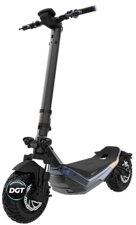 Cecotec Patinete eléctrico Bongo Serie Doble Z 75. 2200 W, hasta 75 KM, Doble suspensión, Neumáticos de 10,5, Triple Freno, Tracción Doble, Intermitentes, Batería de 60V y 16Ah, Normativa española