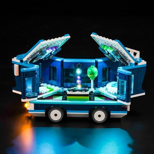 LED Licht Set für Minions' Music Party Bus 75581, Dekorationsbeleuchtung für Lego Ich - Einfach unverbesserlich 4: Minions und Party Bus, Kreative Spielzeug