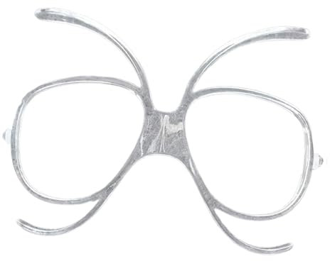 Oshhni Skibrillen-Einsatzadapter, Flexibles Brillenzubehör, tragbar für Herren und Damen, Sport, Ski