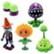 Plants and Zombies Figuren, Mini Figures Set, Toys Ornament, Kids' Play Figures, Cake Decoration, Peashooter and Zombies vs Shooting Toys, Gifts for Kids and Fans, Birthday and Christmas Party