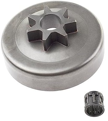 2pcs Clutch Drum Bearing 7T Fit for Husqvarna Chainsaw 36 41 235 240 137 142 136 141 130 120 135 Mark II