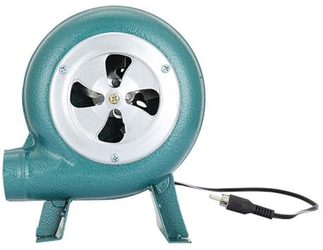 EUYueli Tragbarer BBQ-Ventilator DC12V 30/40/60/80/100W AirTurbo Gebläse für Grill, Camping, Holzkohlestarter, Kochen