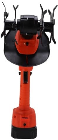 Cordless Tiller Cultivator 1500mAh Battery Powered - Lightweight Garden Tiller with Safety Lock, Charger Included, Mini Cultivator for Gardening (UK)