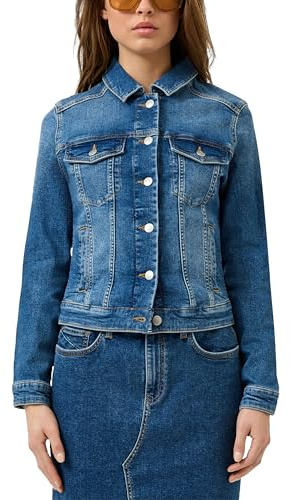 QS Elastische Jeansjacke
